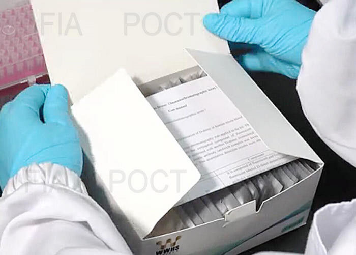 FIA POCT Test Kit FluA / B مجموعة الاختبار الكمي السريع اختبار مناعي مضان عالي الدقة
