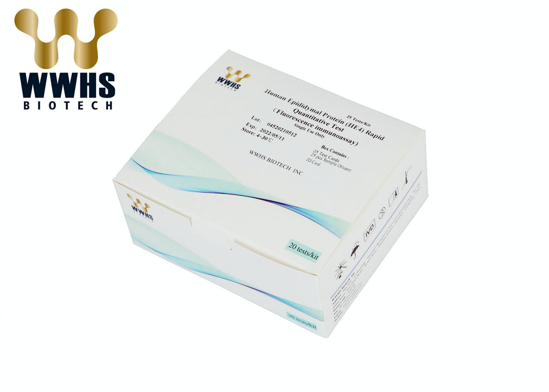 طقم اختبار سريع HE4 جهاز فحص مناعي مضان IFA عالي الدقة جهاز فحص WWHS IVD