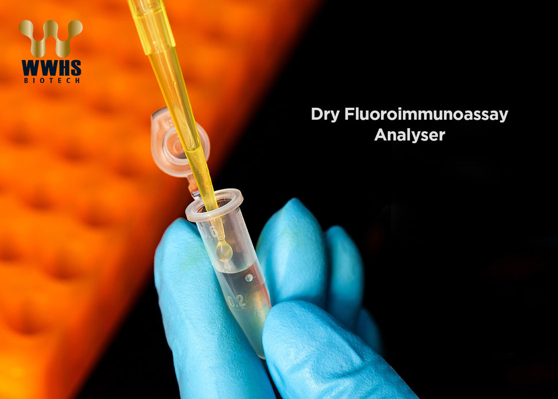 FIA POCT Test Kit FluA / B مجموعة الاختبار الكمي السريع اختبار مناعي مضان عالي الدقة